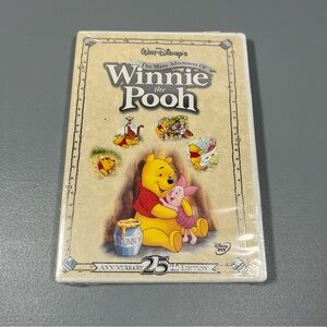 Disney The Many Adventures of Winnie the Pooh 25th Anniversary Edition DVD New